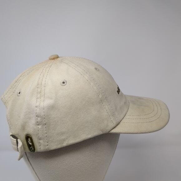 Adknowledge Slideback Baseball Cap Beige OS Adjustable Embroidered Velocity - Picture 5 of 9